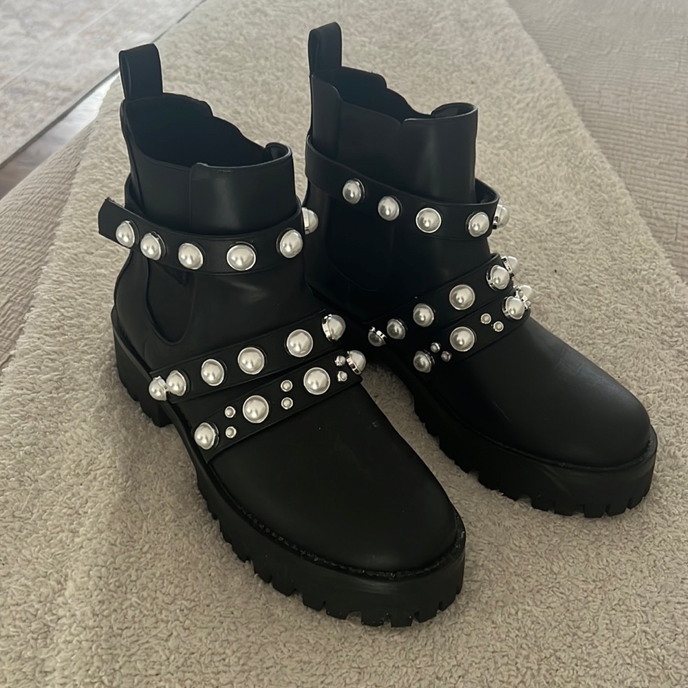 BP. Lug Sole Motorcycle Boots